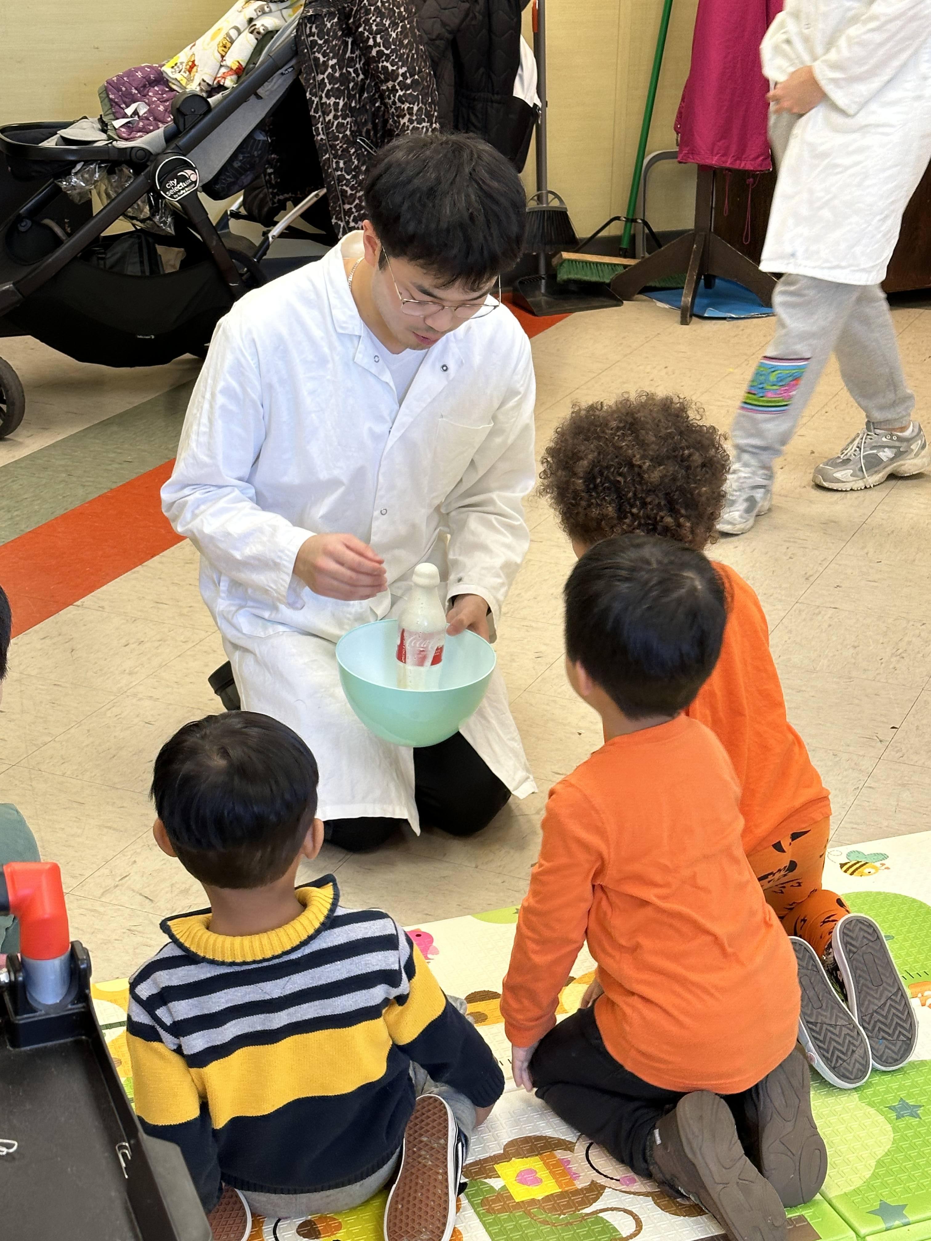 Children exploring